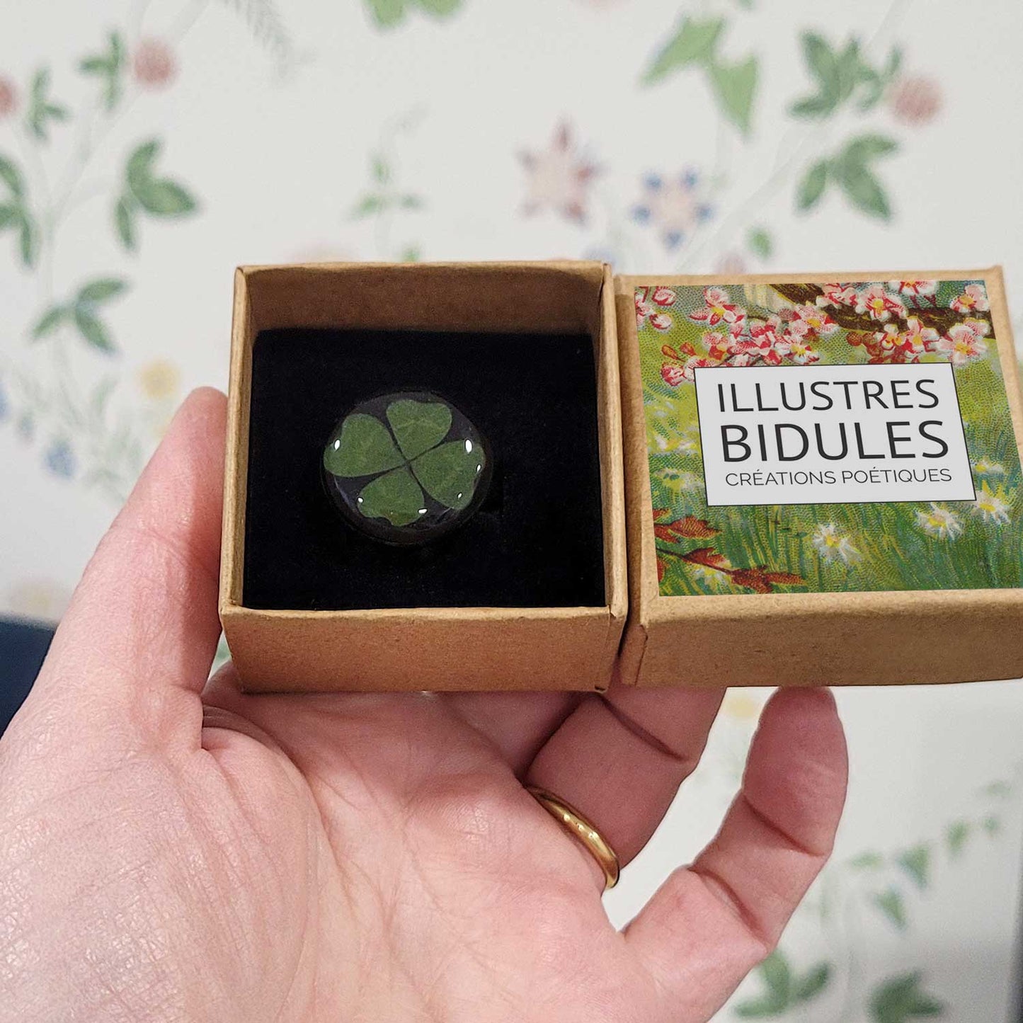 Bague trèfle - prototype
