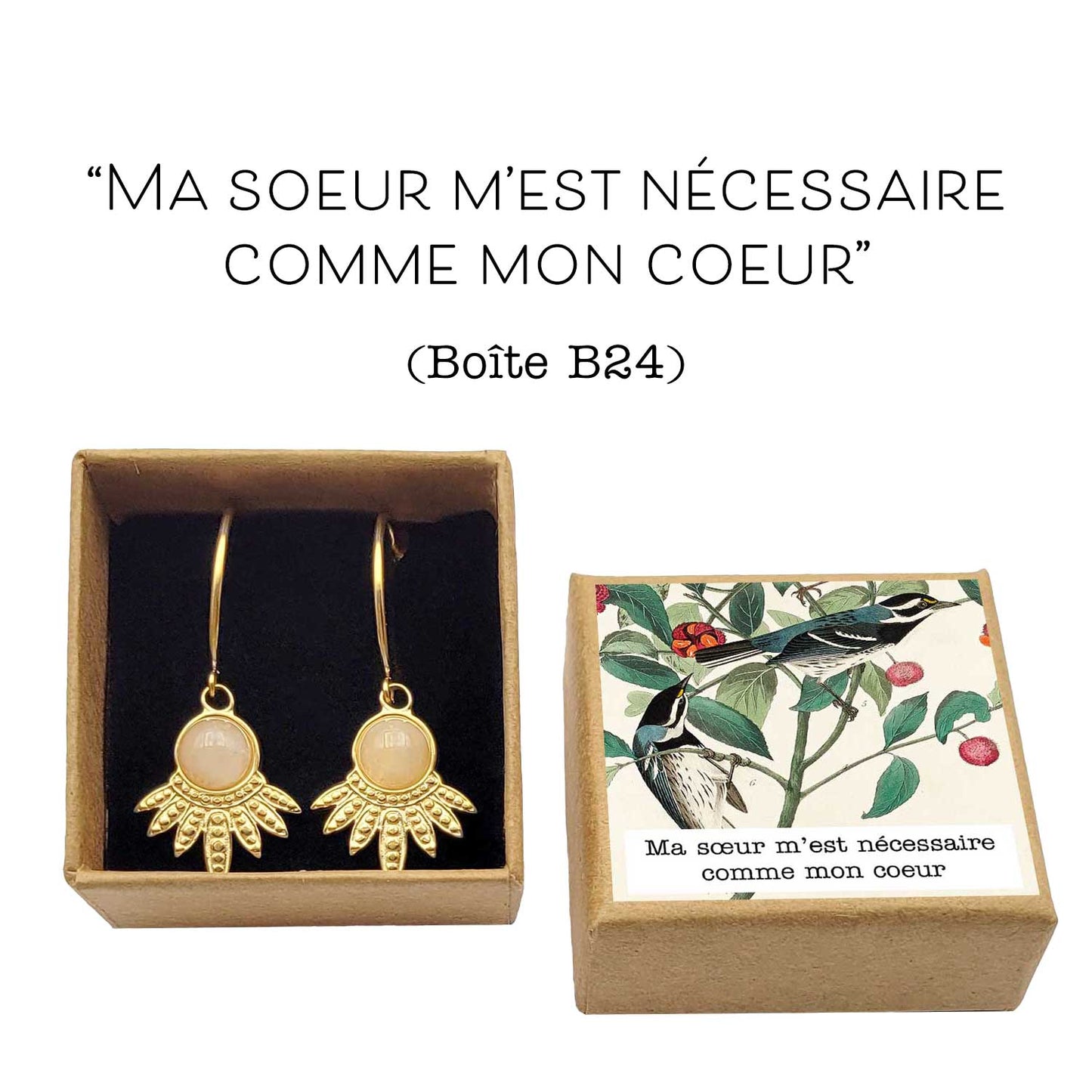 Offrir un bijou à sa soeur cadeau anniversaire soeur