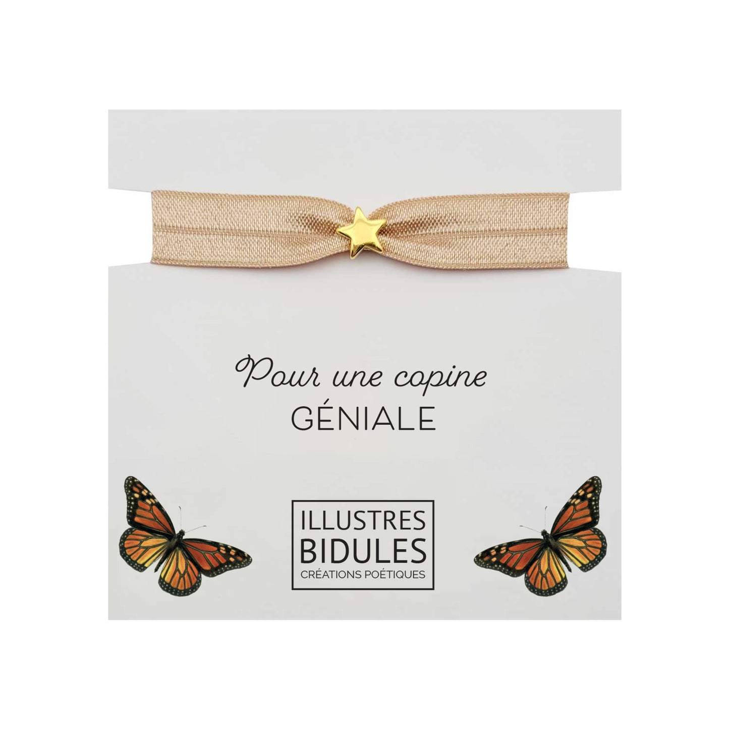 Bracelet Formidable - petite étoile dorée