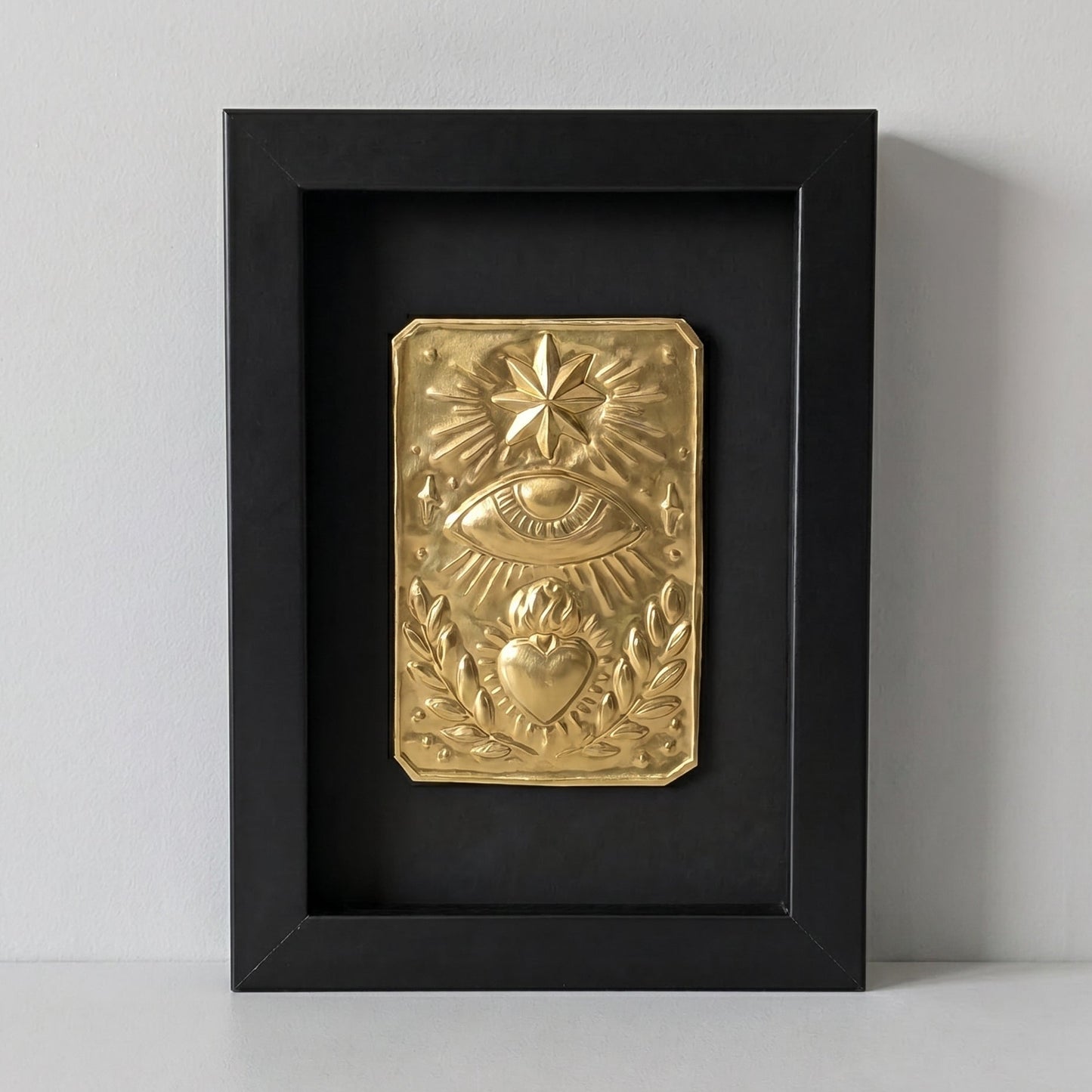 Mini talisman mural de protection – L’Œil Gardien - (12x17 cm)