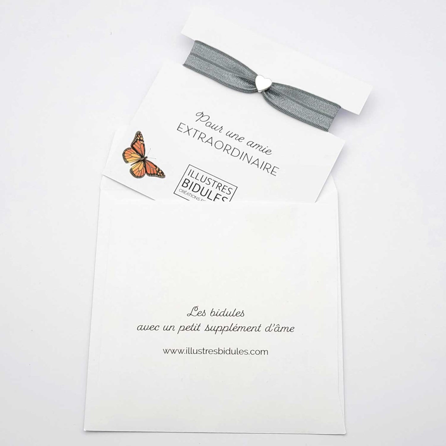 Bracelet Formidable Cœur Doré - Collègue géniale - Bijou Personnalisé Fait Main