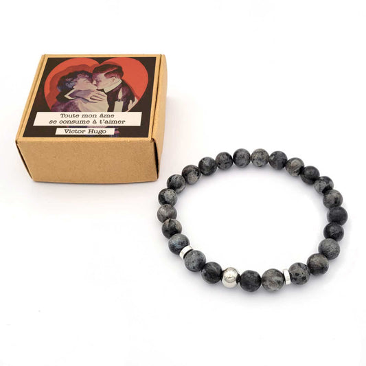 Bracelet Ernest 8mm Labradorite