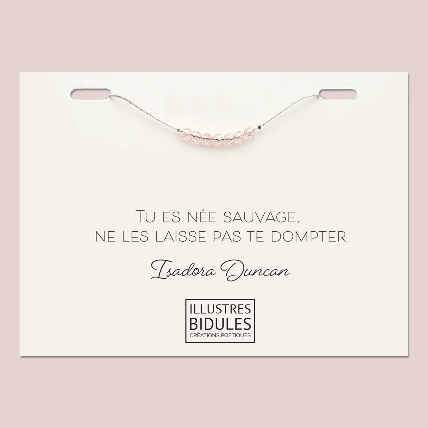 Bracelet Isadora Rose - Argenté