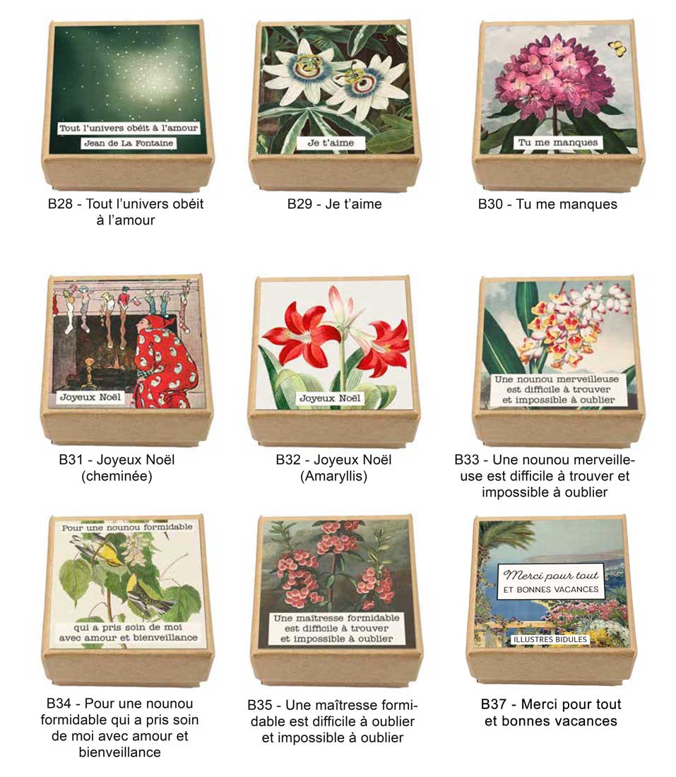 Dormeuses mini feuille