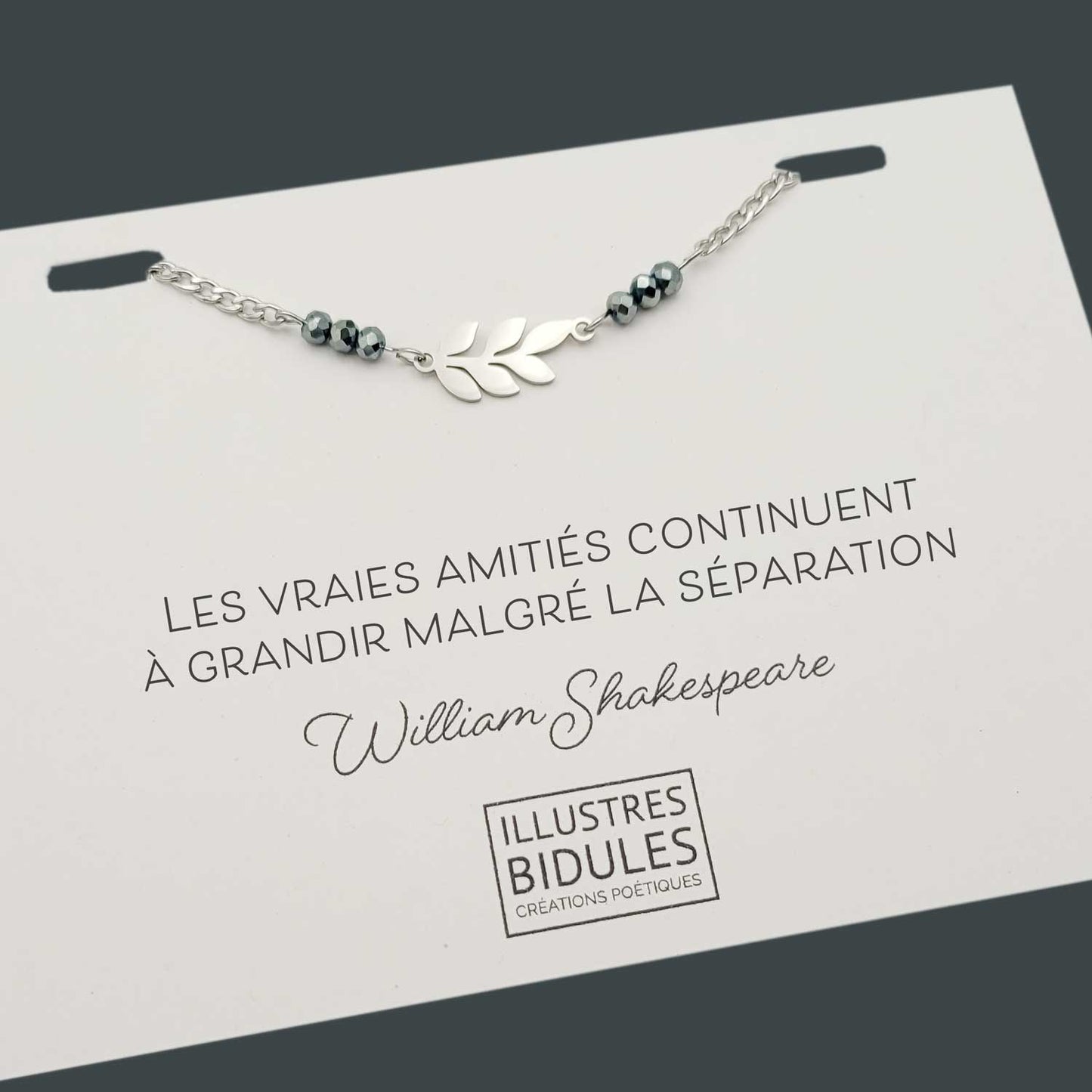 idée cadeau pour une amie qui habite loin pour une amitié longue distance bijou à message amitié