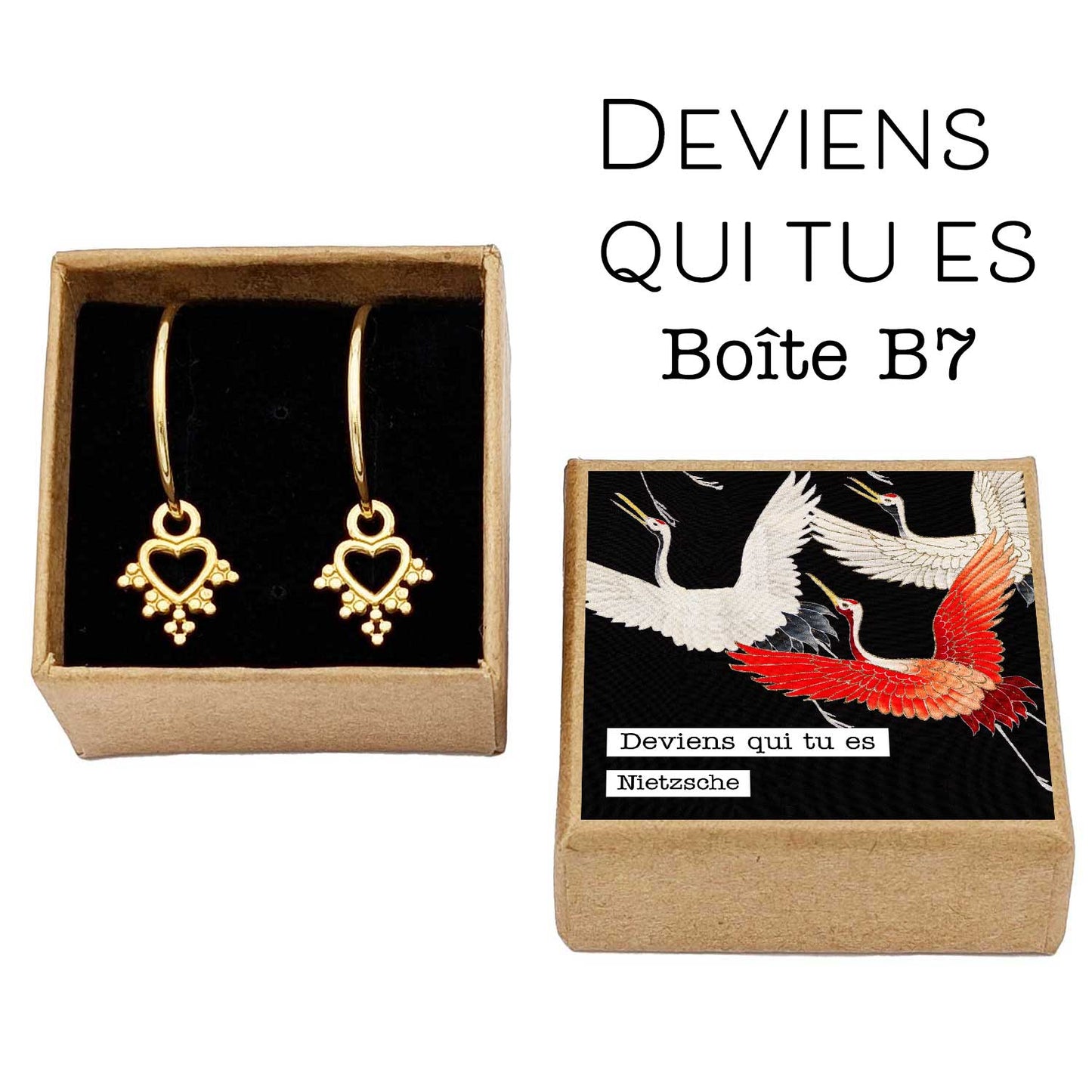 Boucles d'oreilles Venus