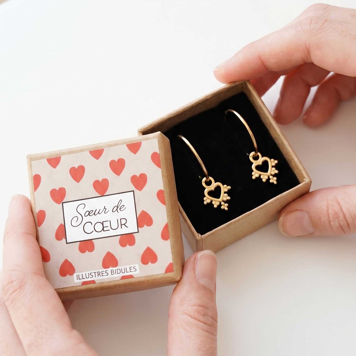 Boucles d'oreilles Venus