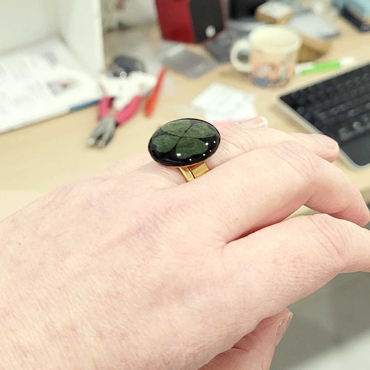 Bague trèfle - prototype