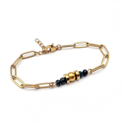 Bracelet Louise Bleu Marine