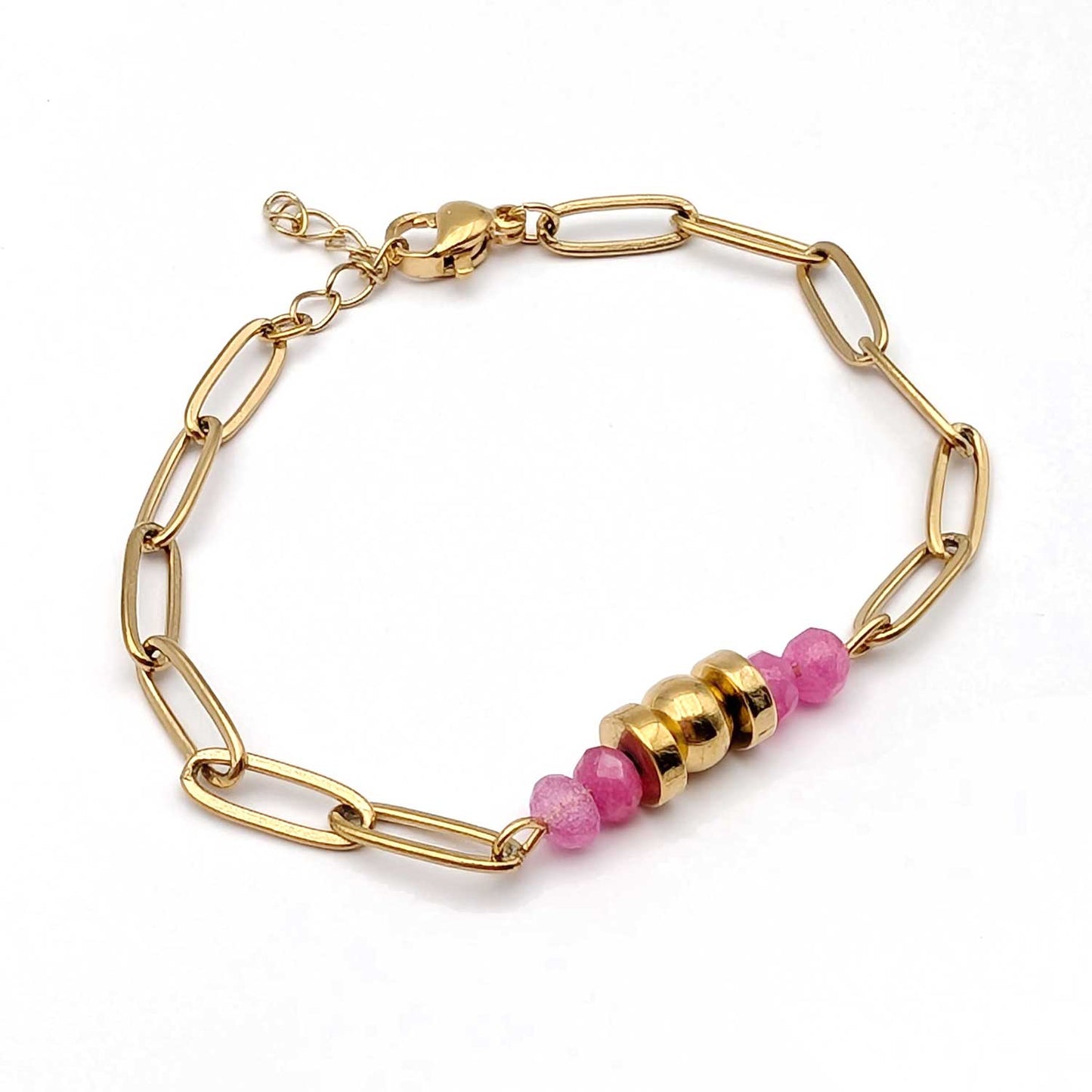Bracelet Louise Pink - Merci pour tout