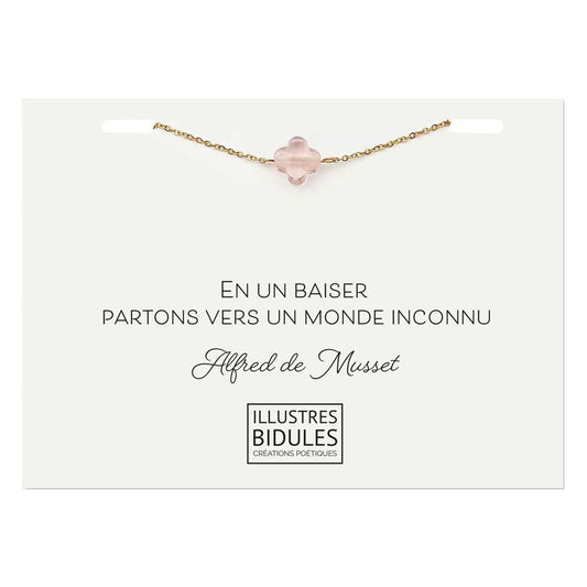 Bracelet cadeau saint valentin avec message romantique cadeau déclaration d'amour