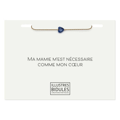 cadeau noël mamounette mamie chérie mamie en or