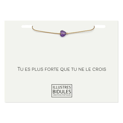 Bracelet cadeau pour remonter le moral et redonner le sourire