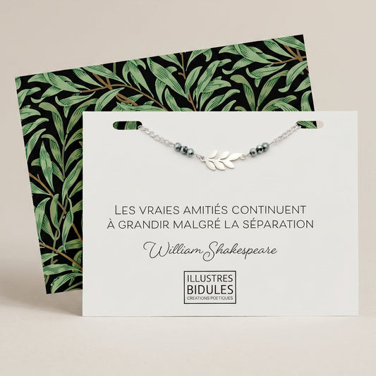 Bracelet amitié femme adulte pour deux citation amitié bijou amitié