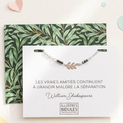 Bracelet Inox: Les vraies amitiés continuent à grandir