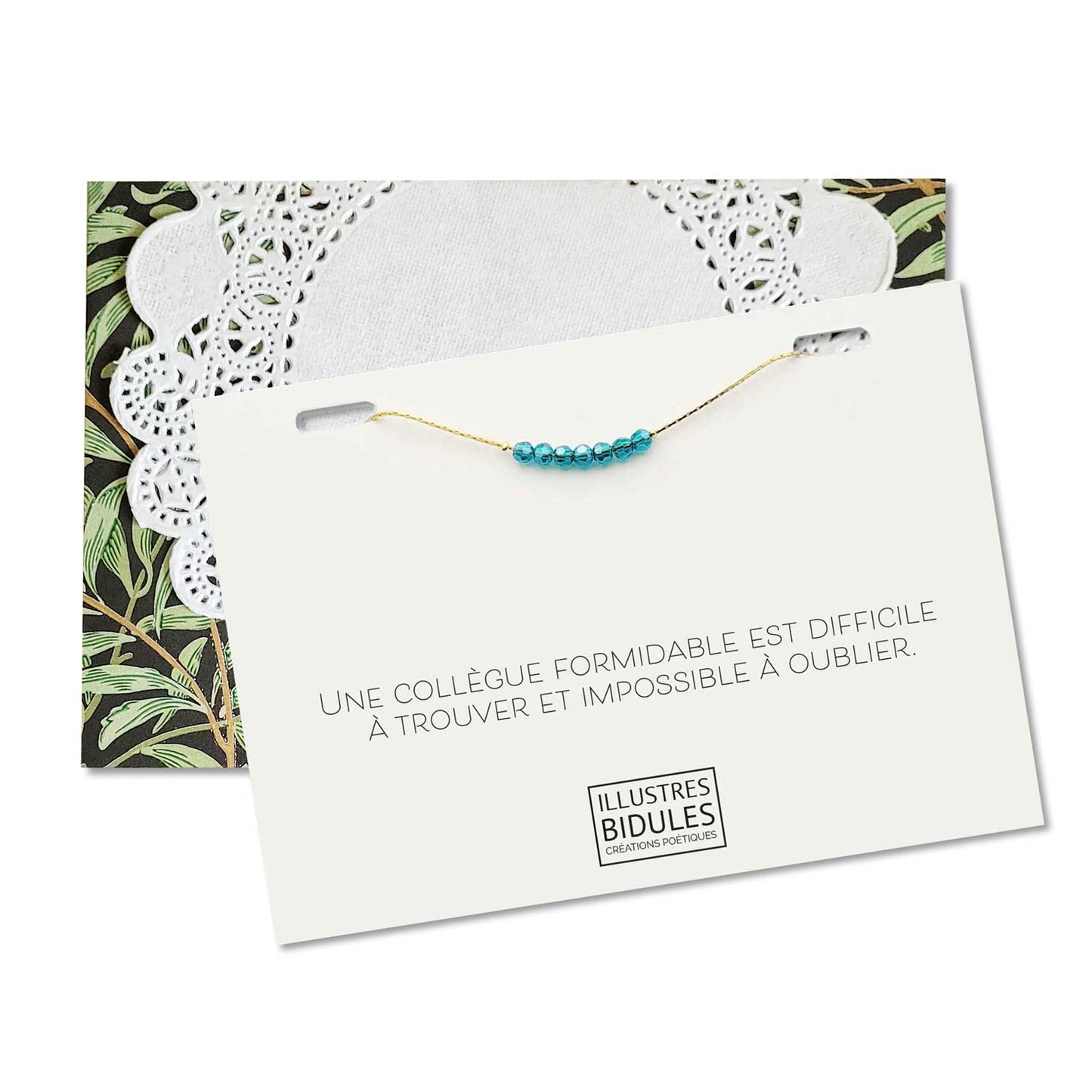 bracelet cadeau collègue de travail femme collègue devenue amie départ collègue idée cadeau pot de départ