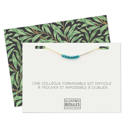 bracelet cadeau collègue de travail femme collègue devenue amie départ collègue idée cadeau pot de départ