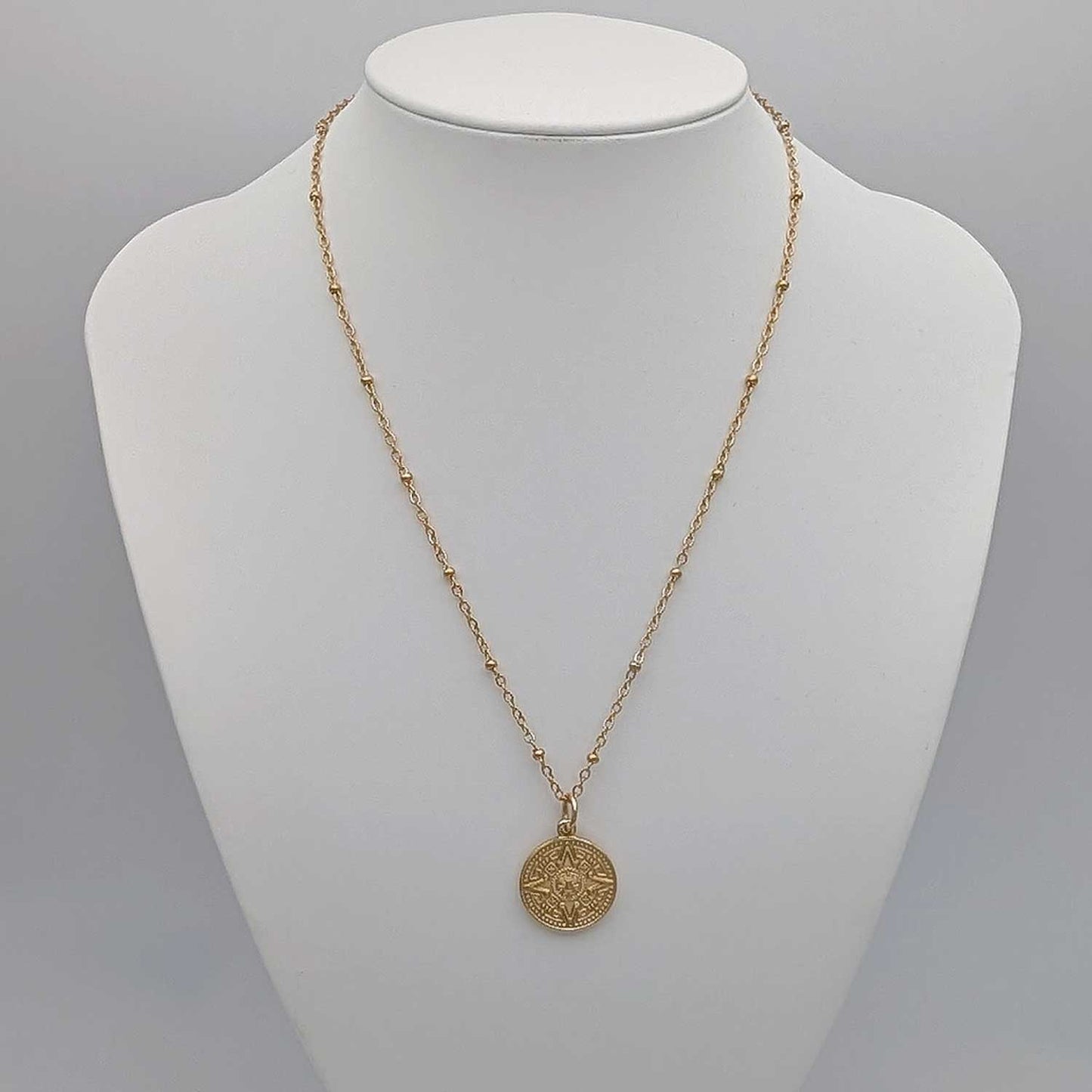 Collier Boussole doré