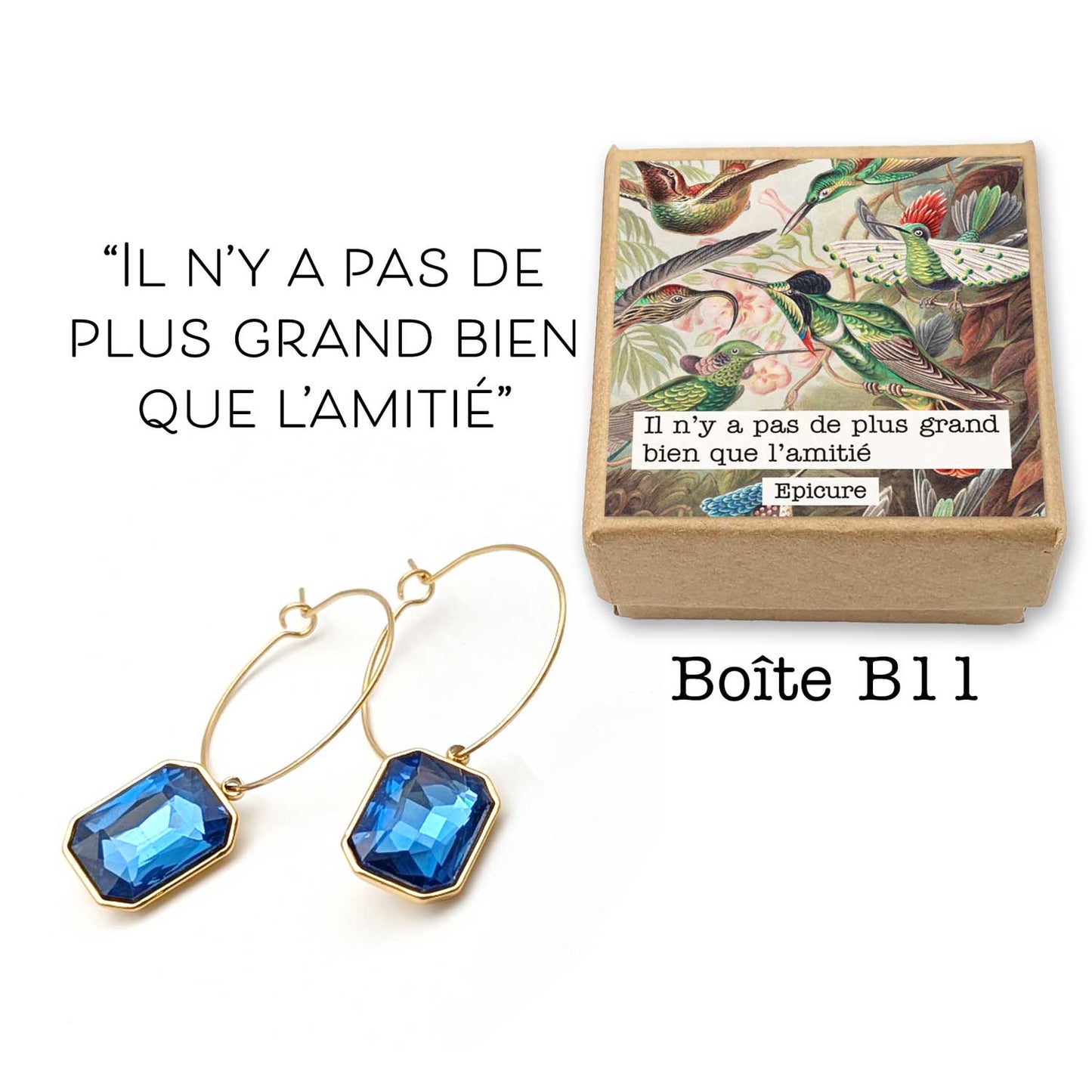 Créoles Alba - Bleue