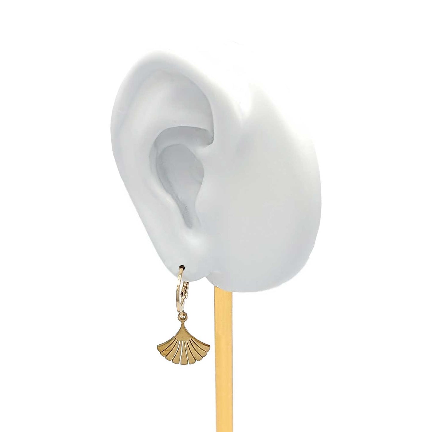 Dormeuses Ginkgo doré