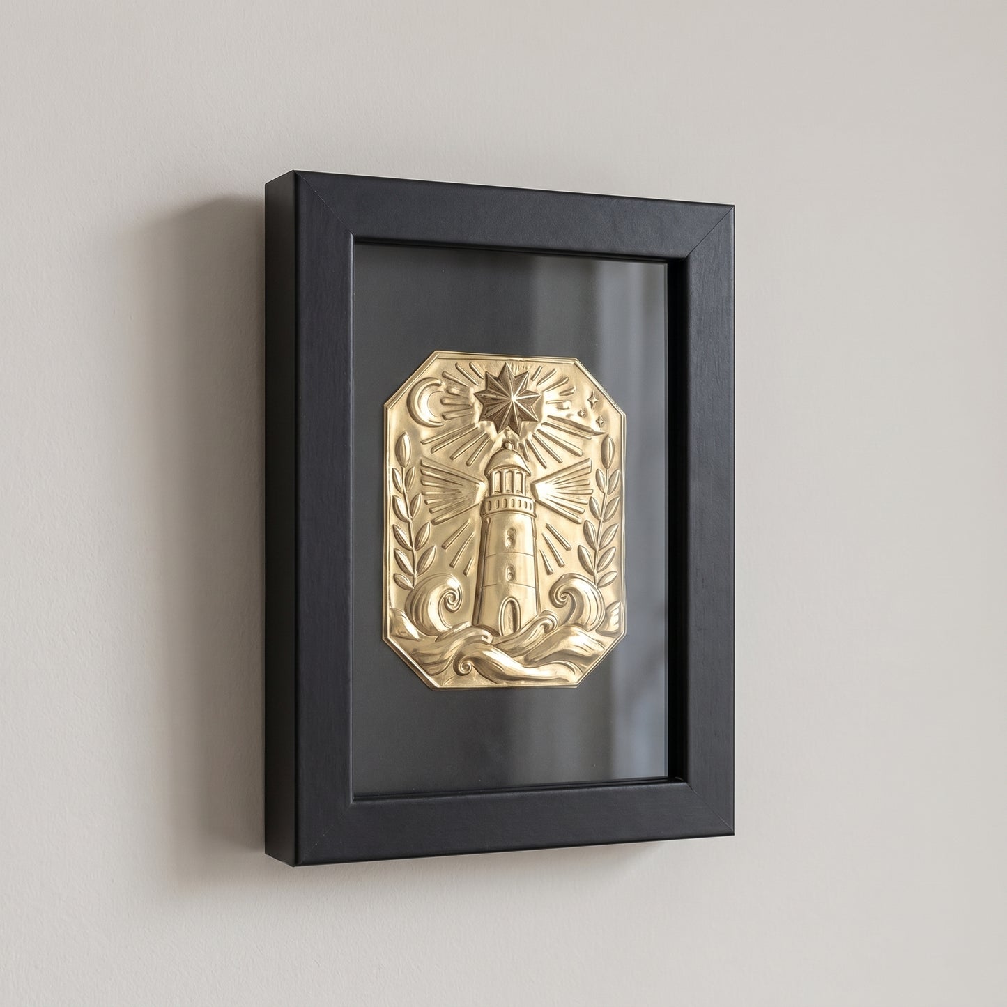 Mini talisman mural - courage - Le Phare Intérieur 12x17 cm