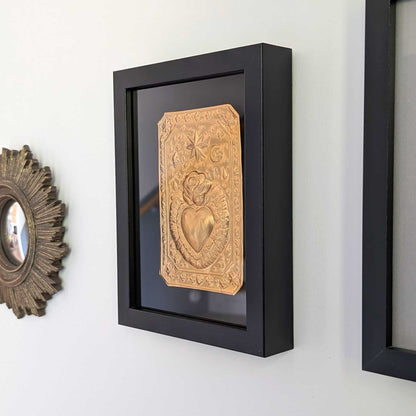 ex-voto coeur sacré fait main en France cabinet de curiosité