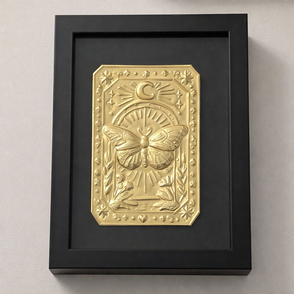 Talisman mural - renouveau - Le Papillon (15x20 cm)