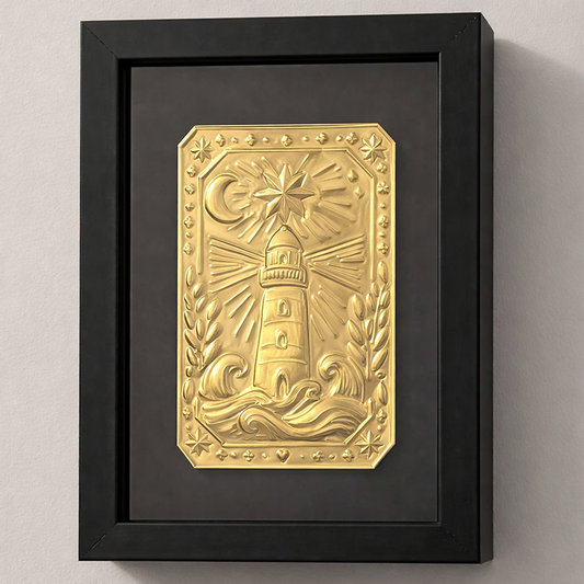 Talisman mural - Le Phare Intérieur - Renouveau (13x18 cm)