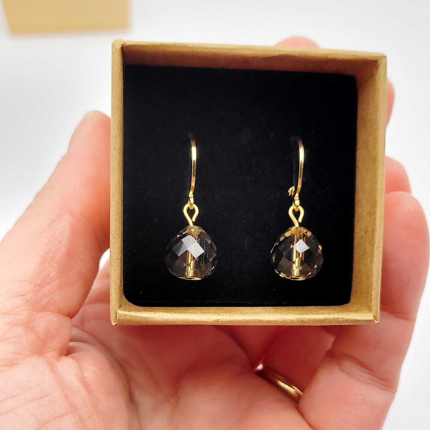 Dormeuses Candy Cognac