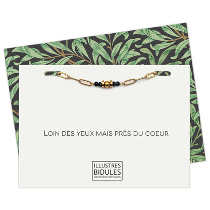 Bracelet Louise Bleu Marine