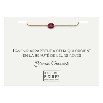 bracelet citation motivante nouveau départ