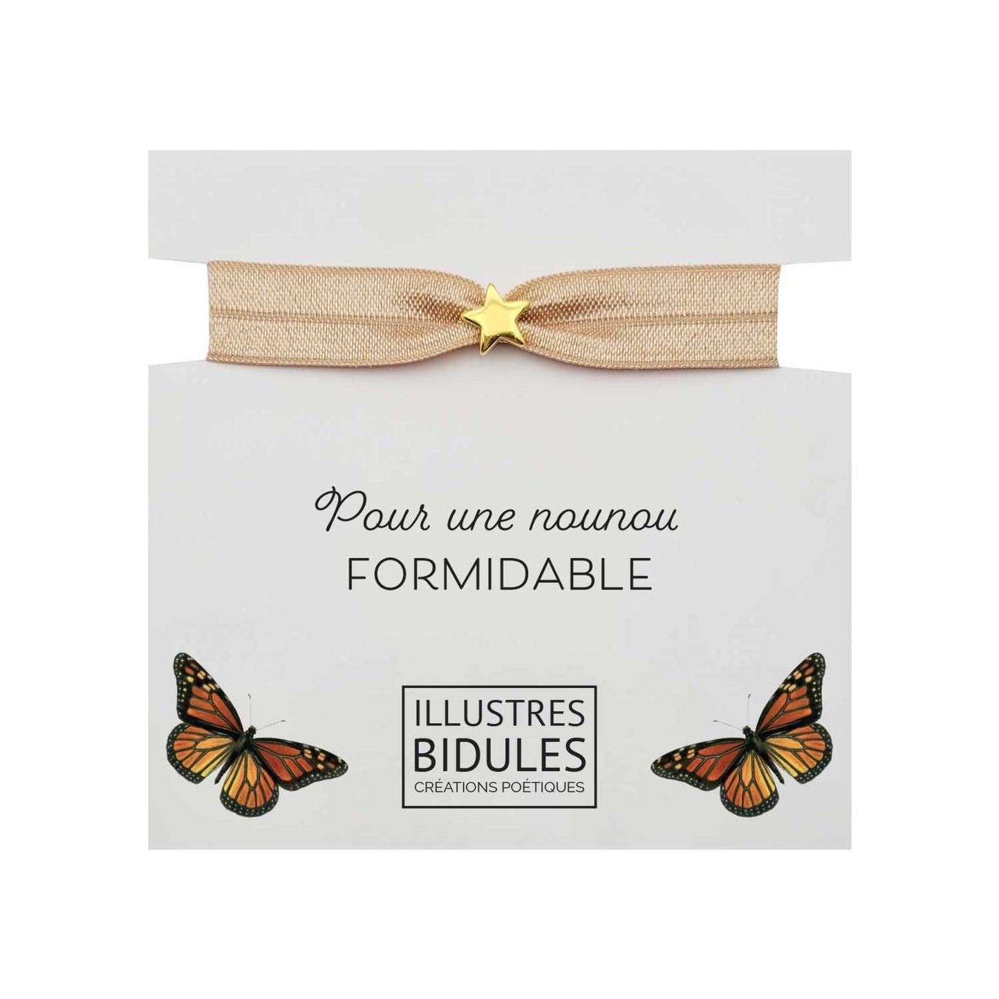 cadeau symbolique pour nounou bijou bracelet