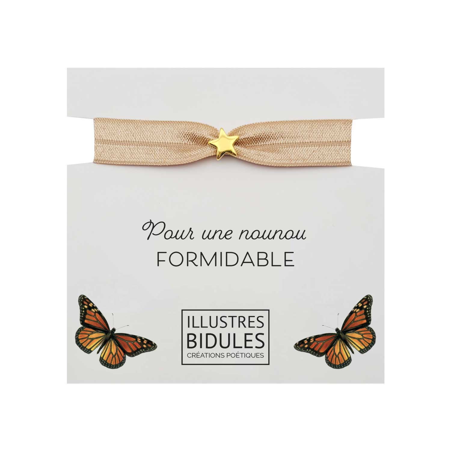 cadeau symbolique pour nounou bijou bracelet