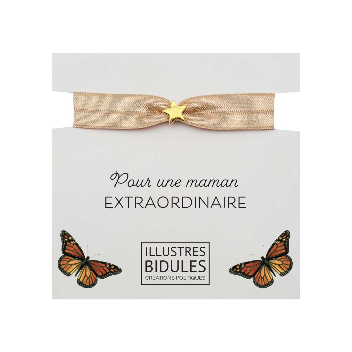 Bracelet Formidable - petite étoile dorée