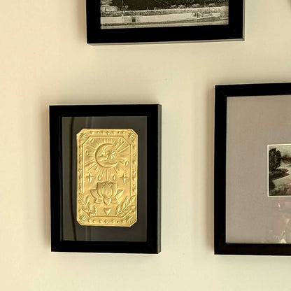 Talisman mural - apaisement – La Lune Paisible (15 x 20 cm)