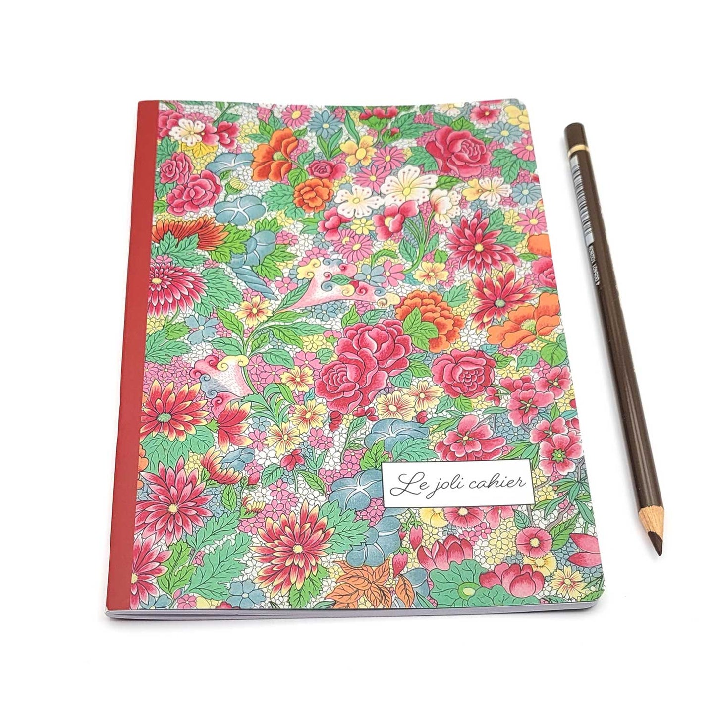 Cahier Fleurs Rouges 48 pages