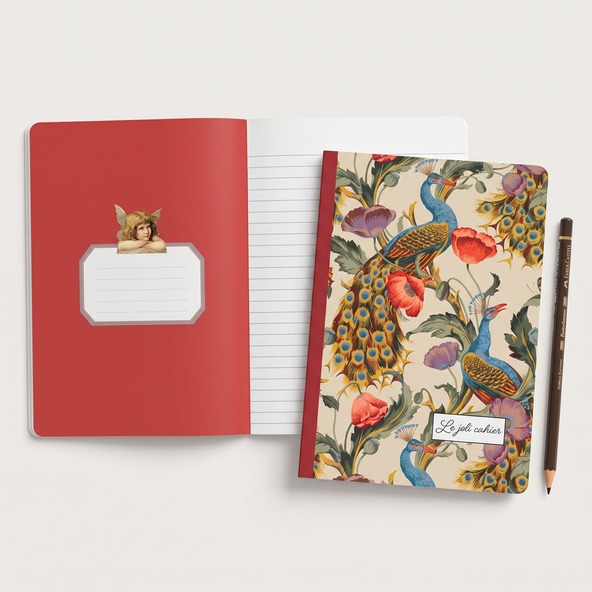 Cahier Paons 48 pages