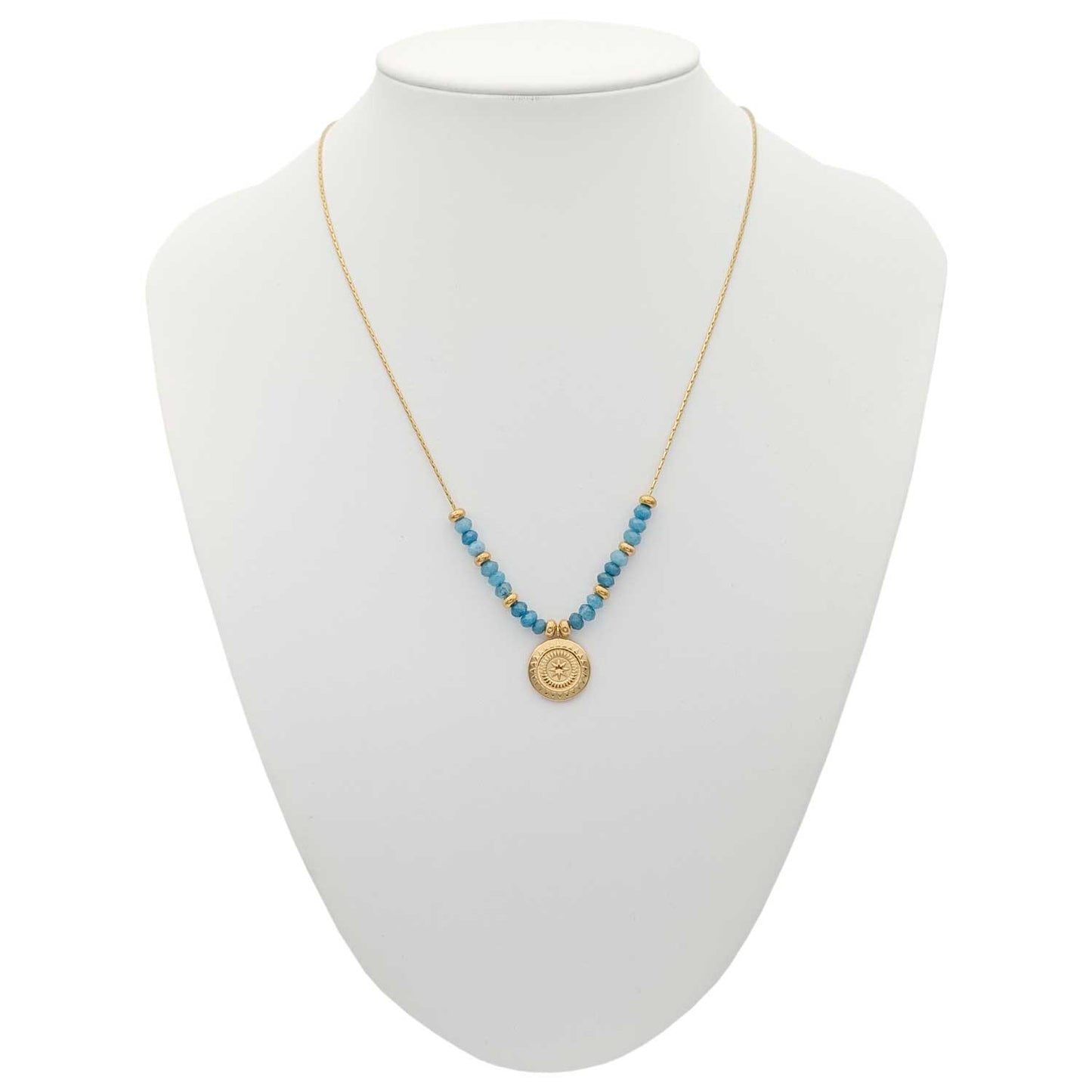 Collier Louise Bleu - Les vrais amitiés continuent à grandir