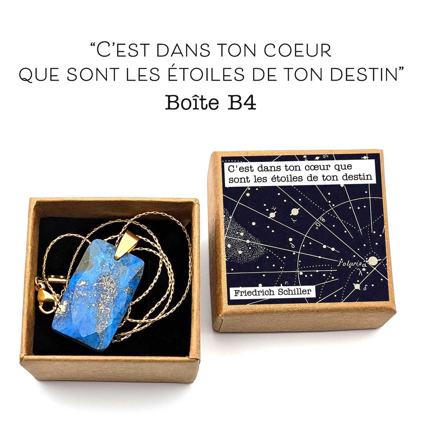 Collier Tamara - Lapis lazuli