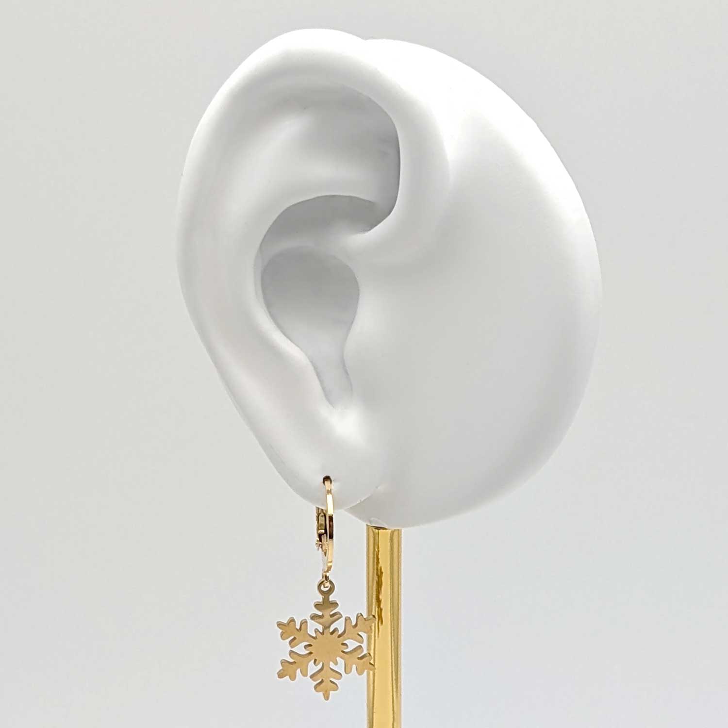 boucle d'oreille noël