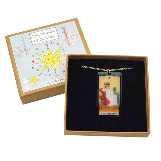 Collier pendentif tarot - The empress - L'impératrice