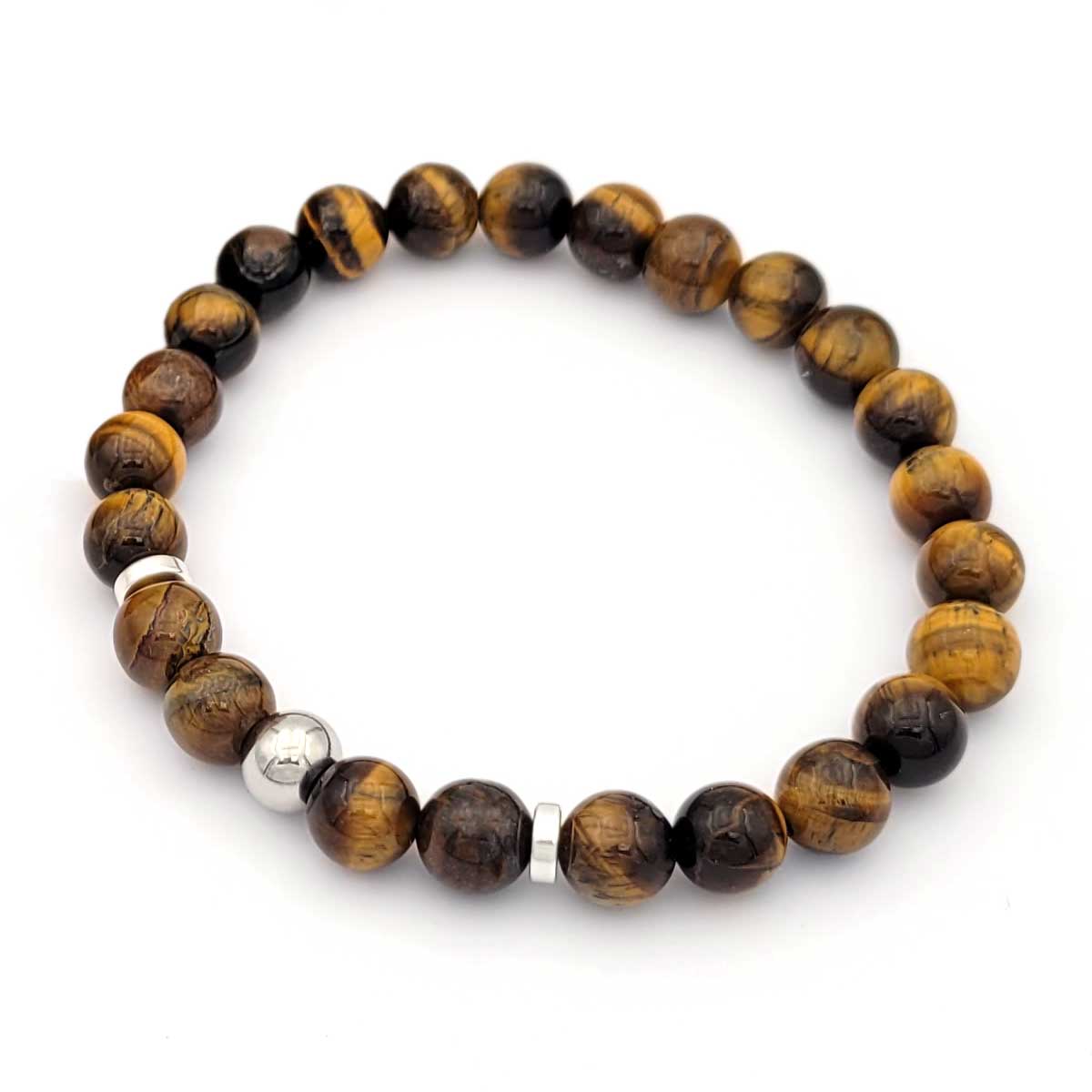 Bracelet Ernest 8mm Oeil de tigre