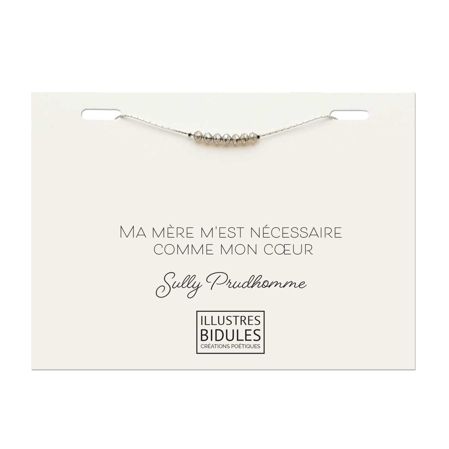 idée cadeau fête des mère et noël maman bracelet avec message maman avec citation pour mère bijou à personnaliser pour maman sa mère