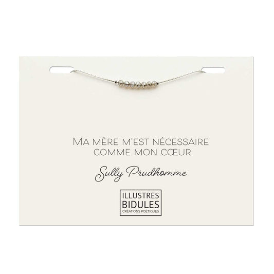 idée cadeau fête des mère et noël maman bracelet avec message maman avec citation pour mère bijou à personnaliser pour maman sa mère
