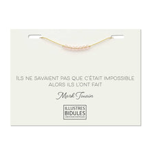 Charger l&#39;image dans la galerie, Bracelet Isadora Rose - Doré