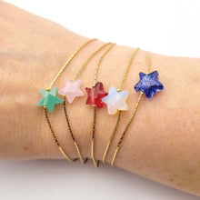 Charger l&#39;image dans la galerie, Bracelet Isadora Star Rose - Doré