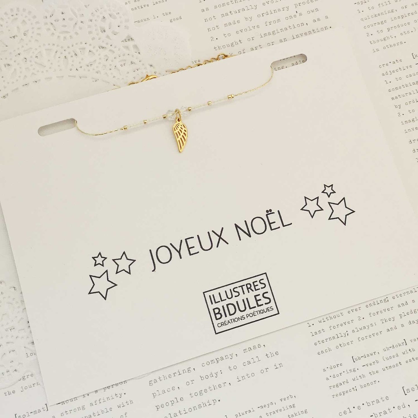 Bracelet miyuki - aile d'ange