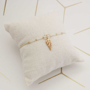 Bracelet miyuki - aile d'ange Illustres Bidules