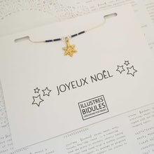 Charger l&#39;image dans la galerie, Bracelet miyuki - flocon de neige - sélection Noël