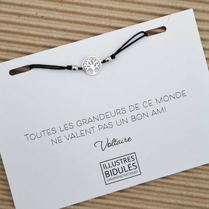 Bracelet unisexe Edgar - Arbre de vie Illustres Bidules